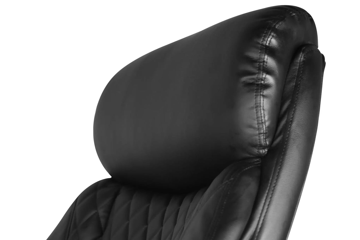 Office Desk Chair with High Quality PU Leather, Adjustable Height/Tilt, 360-Degree Swivel, 400LBS , Black - Image #12