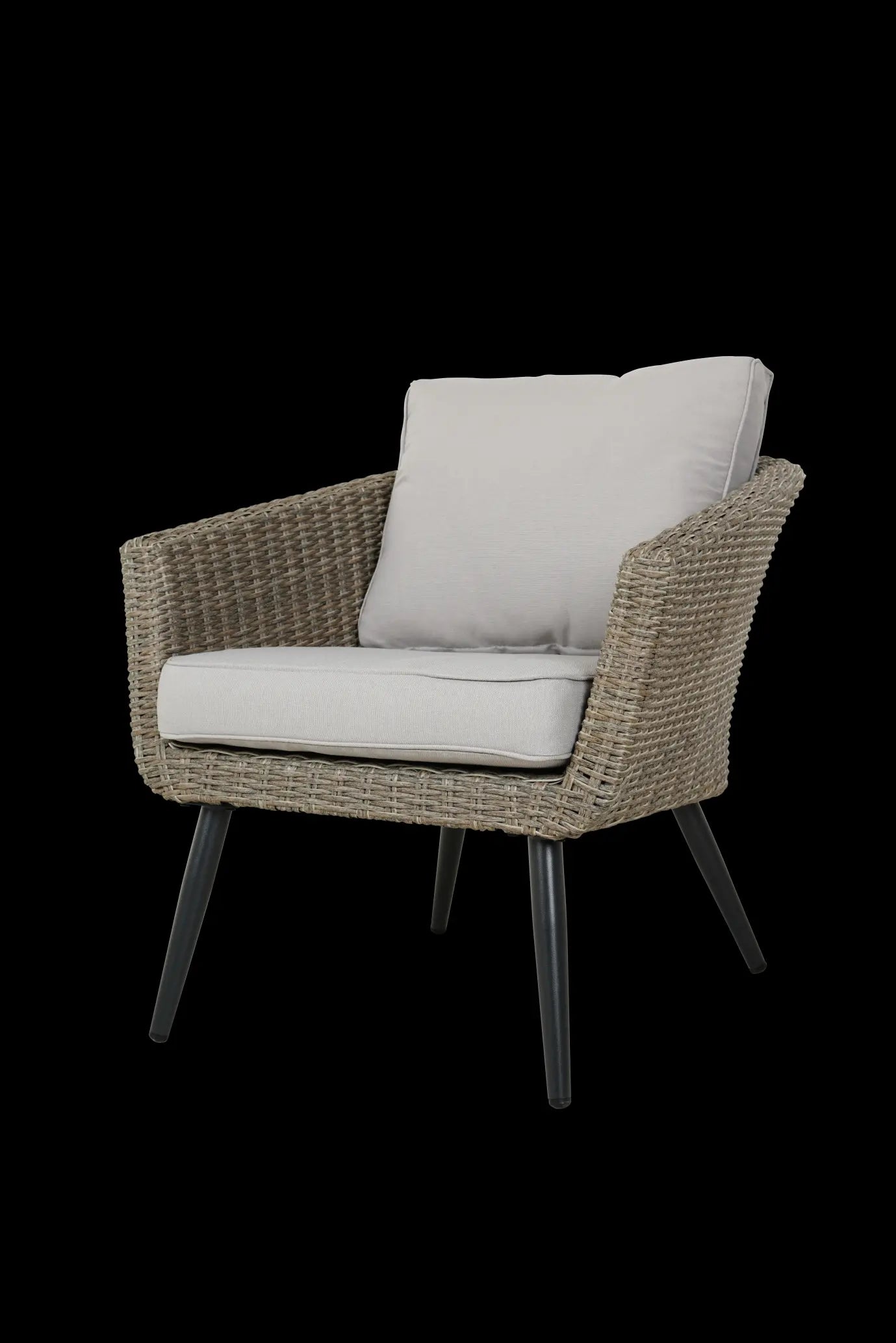 All-aluminum Rattan Table and Chair Set - Image #7