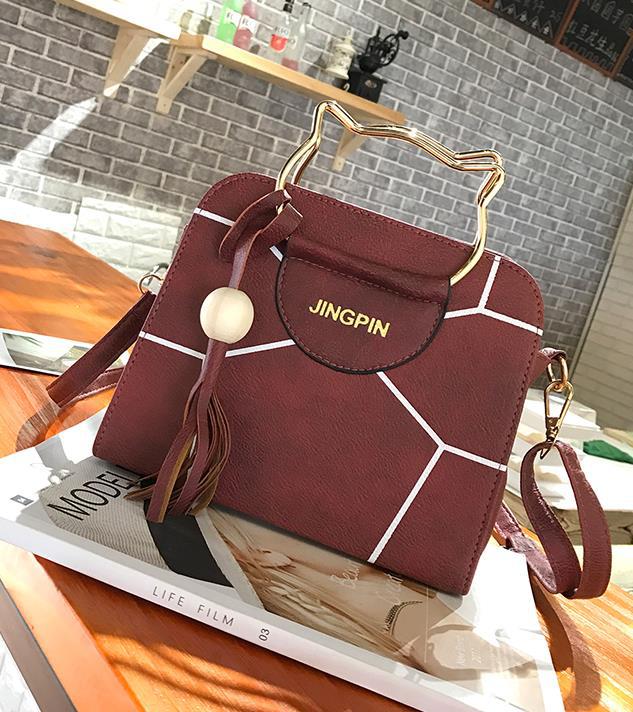 Women's Fashion Casual Cat Portable Printed Shoulder Bag