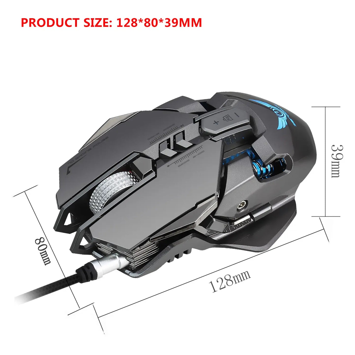 Gaming mechanical wired gaming mouse - Image #2
