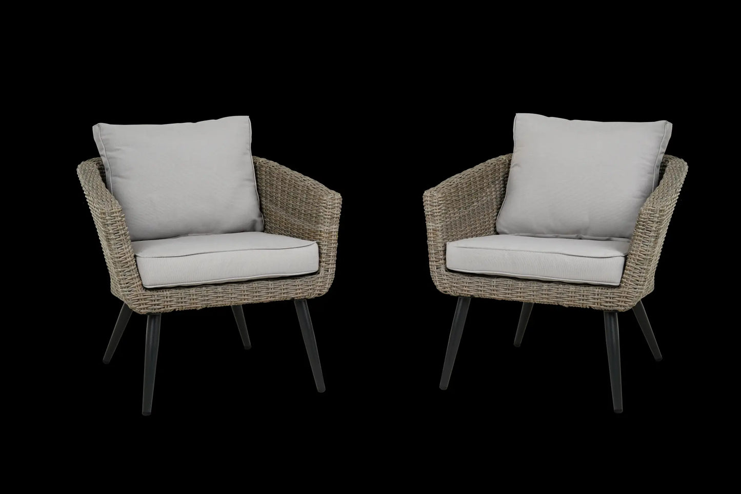 All-aluminum Rattan Table and Chair Set - Image #13