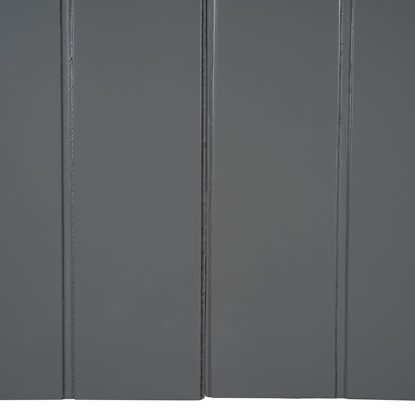 Twin Size Low Loft Wood House Bed with Two Side Windows, for Kids, Teens, Girls, Boys, (Normal Gray+Normal White)