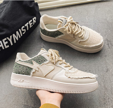 Heart Paisley Retro Sneakers (FREE SHIPPING)